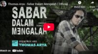 lagu sabar dalam mengalah thomas arya.