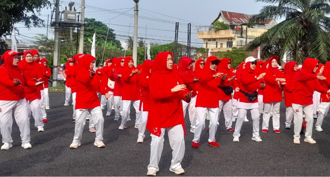 Kehadiran Hesti Haris di Peringatan HATERI ke-40, Dukungan Kuat Pengembangan Senam Tera di Jambi Kehadiran Hesti Haris di Peringatan HATERI ke-40, Dukungan Kuat Pengembangan Senam Tera di Jambi