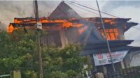 Gedung Dinas Pertanian Provinsi Jambi Ludes Terbakar