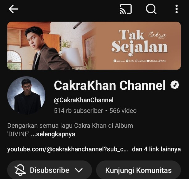 Review Lengkap Channel YouTube Cakra Khan: Suara Emas Indonesia yang Mendunia!