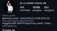 Review Lengkap Akun Instagram Syarif Fasha @fasha_jbi: Aktivitas DPR RI yang Jarang Disorot Publik