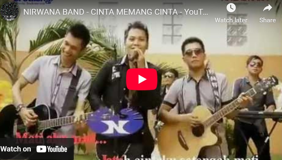 lagu cinta memang cinta nirwana band.