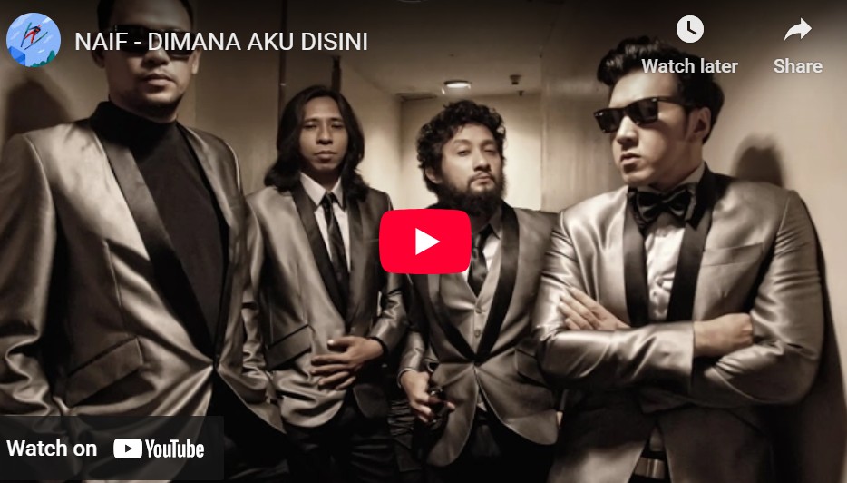 lagu dimana aku disini naif.