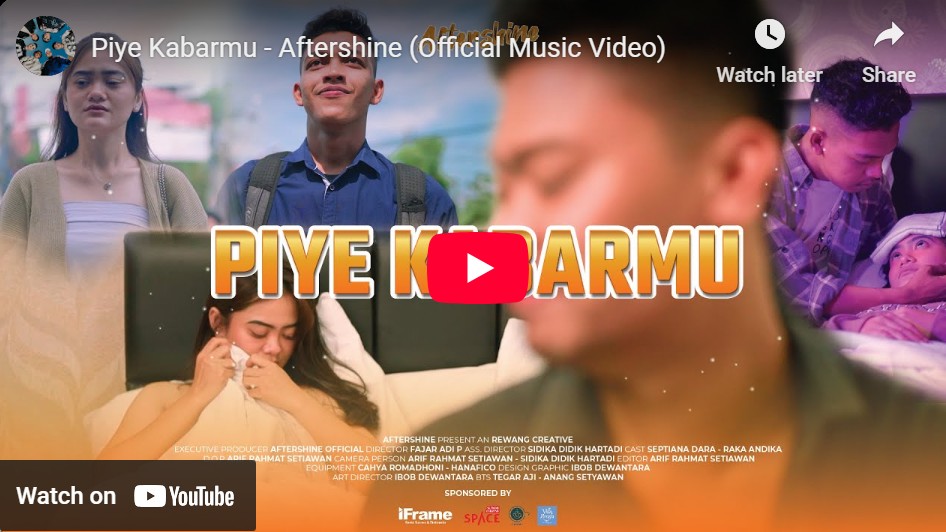 lagu piye kabarmu aftershine.