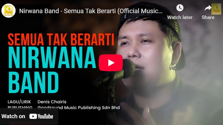 lagu semua tak berarti nirwana band.
