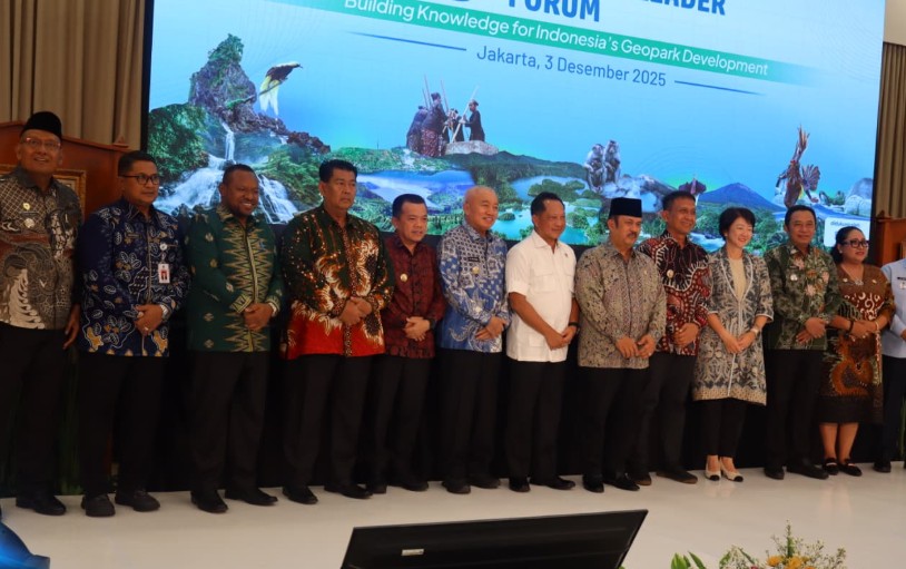 Hadiri Indonesia’s Geopark Leader Forum, Al Haris Tegaskan Komitmen Jambi dalam Pengembangan Geopark