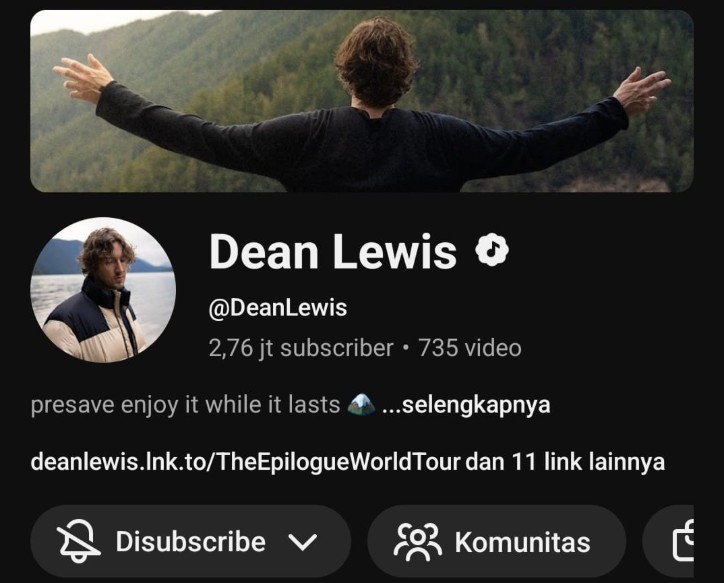 Reaksi Nonton Channel YouTube Dean Lewis: “With You” yang Bikin Hati Meleleh Reaksi Nonton Channel YouTube Dean Lewis: “With You” yang Bikin Hati Meleleh