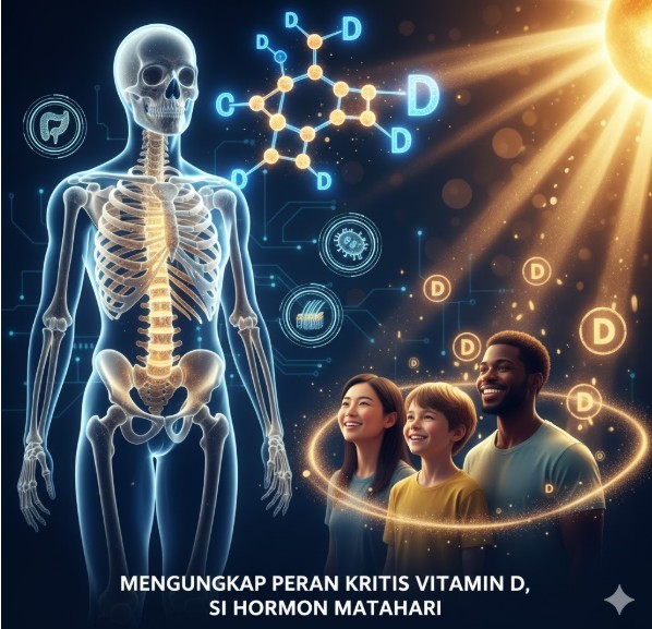 BUKAN SEKEDAR VITAMIN : Mengungkap Peran Kritis Vitamin D, Si Hormon Matahari BUKAN SEKEDAR VITAMIN : Mengungkap Peran Kritis Vitamin D, Si Hormon Matahari