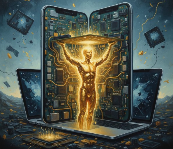 Emas Adalah Pahlawan Tanpa Tanda Jasa dalam Setiap Smartphone dan Komputer Emas Adalah Pahlawan Tanpa Tanda Jasa dalam Setiap Smartphone dan Komputer