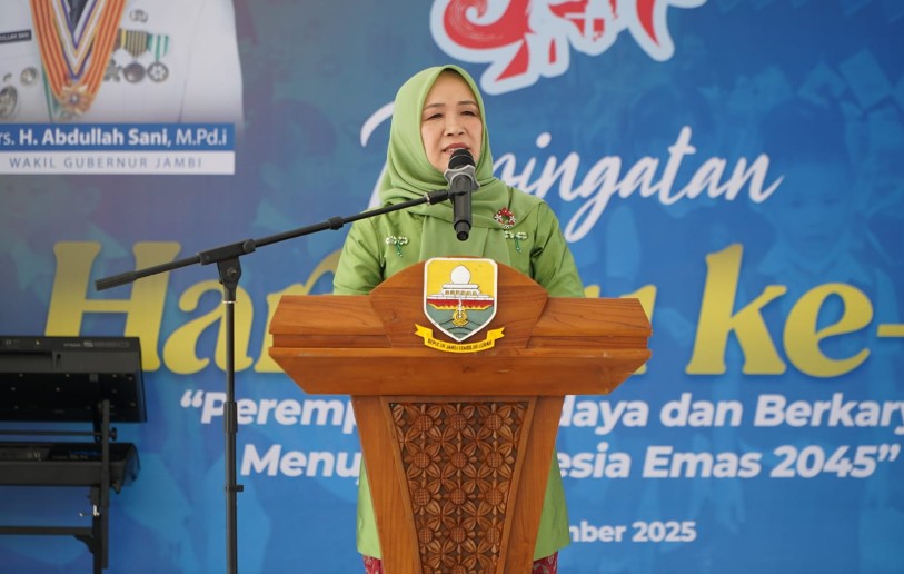 Hj. Hesti Haris: Kaum Ibu Jambi Harus Terus Berkiprah, Berdaya, dan Memberi Manfaat