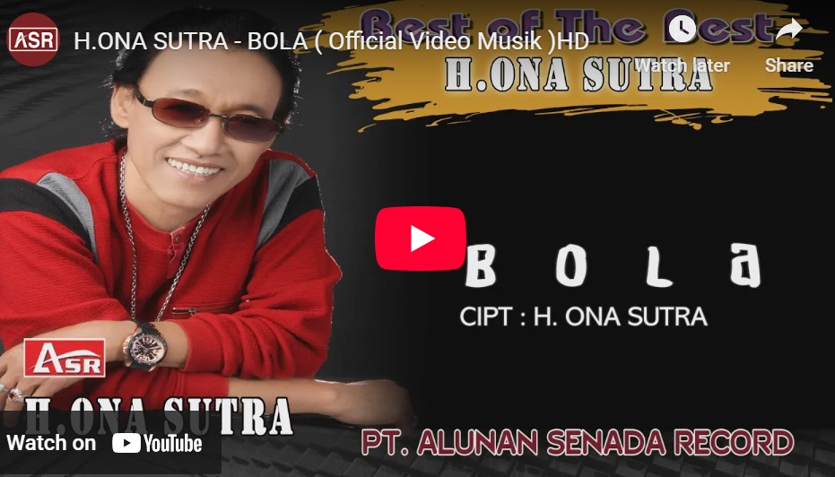 lagu bola ona sutra.