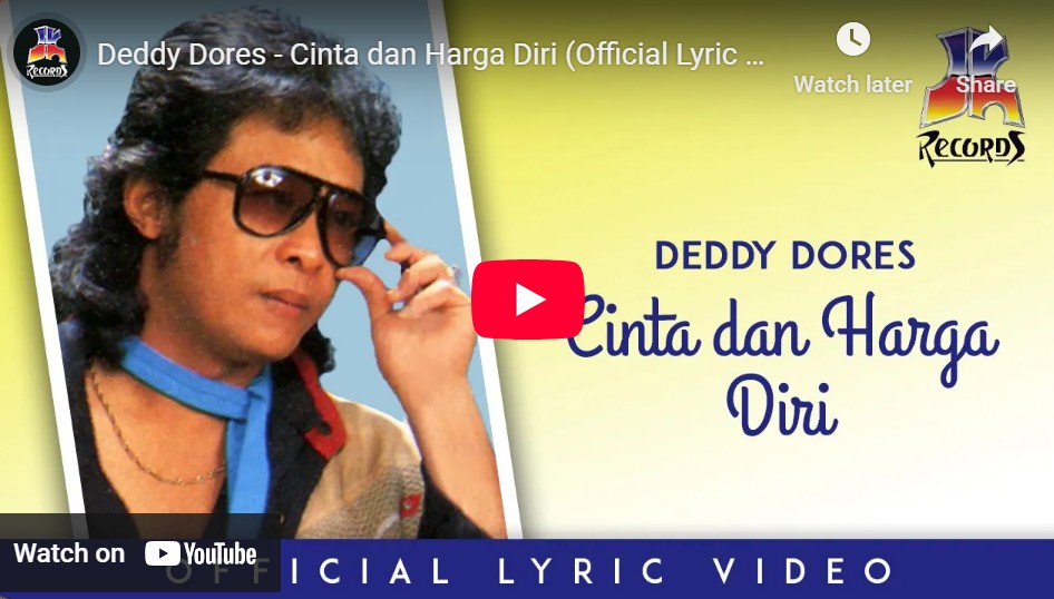 lagu cinta dan harga diri deddy dores.