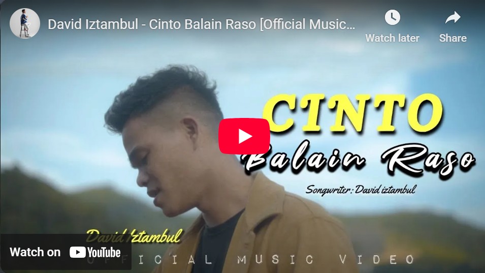 lagu cinto balain raso david iztambul.