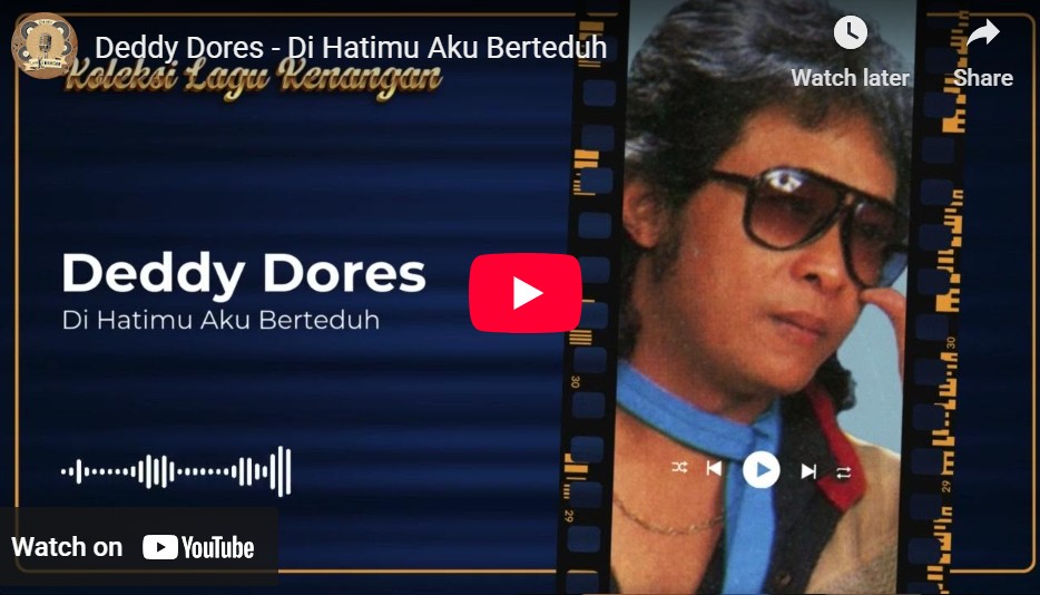lagu di hatimu aku berteduh deddy dores.
