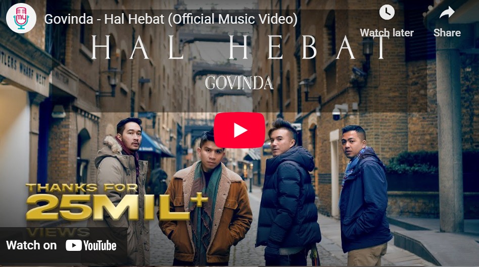lagu hal hebat govinda.
