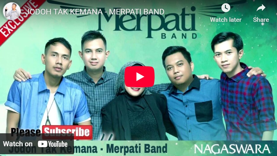 lagu jodoh tak kemana merpati band.