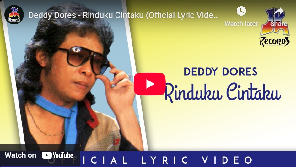 lagu rinduku cintaku deddy dores. lagu rinduku cintaku deddy dores.