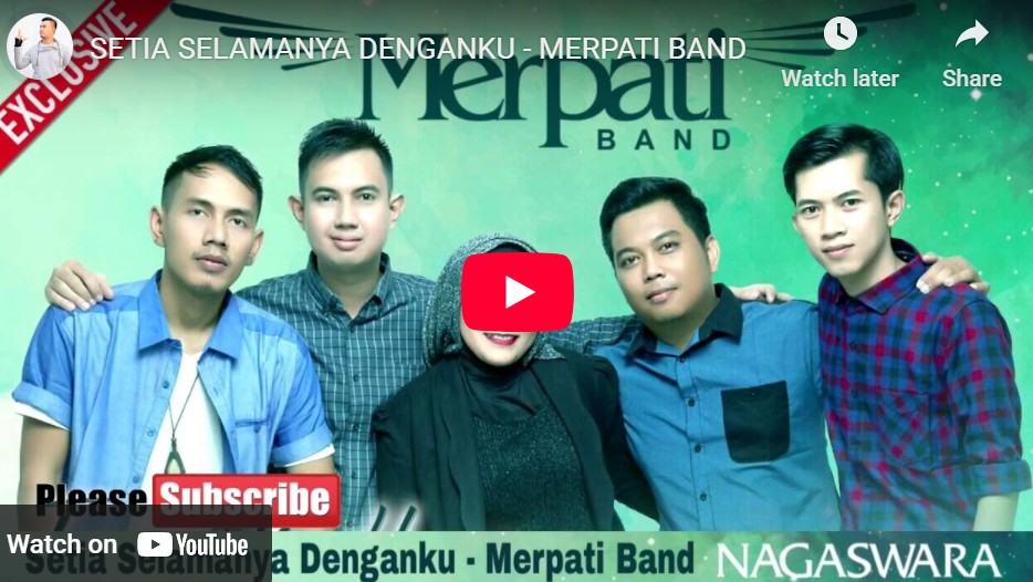 lagu setia selamanya denganku merpati band.