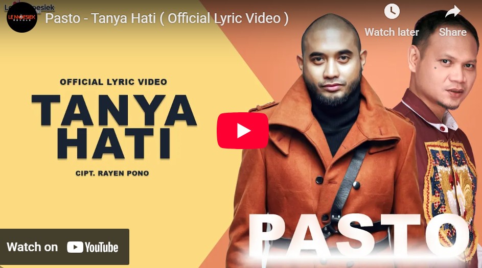 lagu tanya hati pasto.