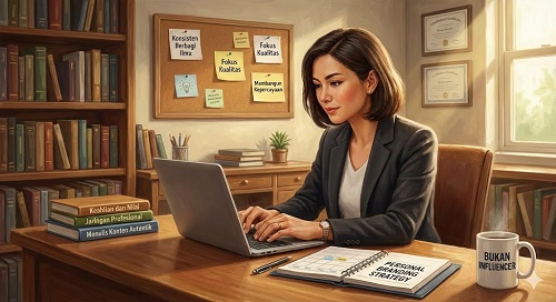 menjadi wajah bisnis anda cara membangun personal brand yang kuat tanpa harus menjadi influencer