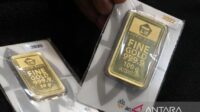 Harga Emas Antam Sabtu 10 Januari 2026 Melonjak Rp25.000/gr