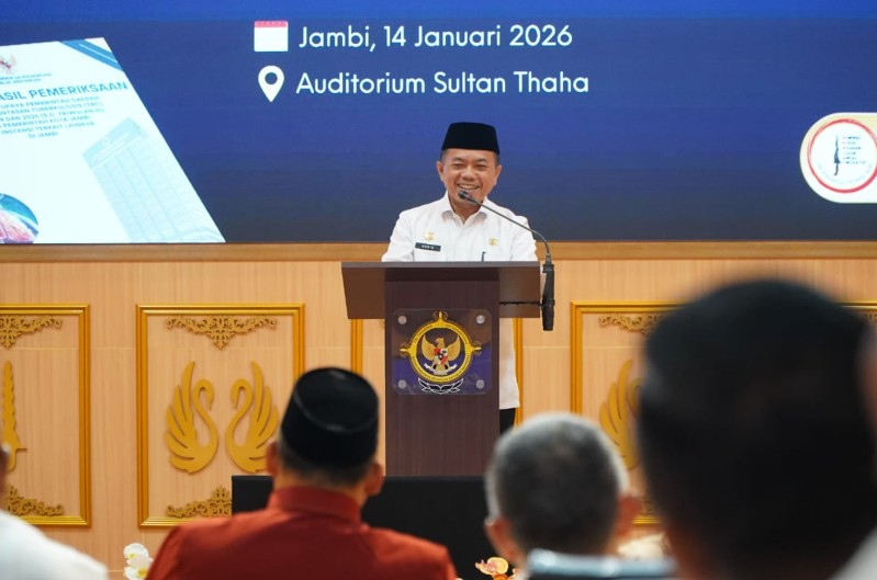 Gubernur Al Haris Tegaskan Komitmen Memperkuat Aspek Proses Pengelolaan Keuangan Daerah