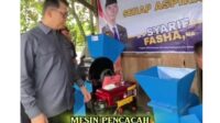 Sy Fasha Serahkan Mesin Pencacah Kompos untuk Kelompok Tani Jajaran Makmur di Jambi