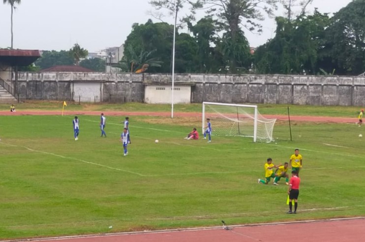 Muaro Jambi Unggul Cepat 2-0 atas Tebo di Babak Pertama