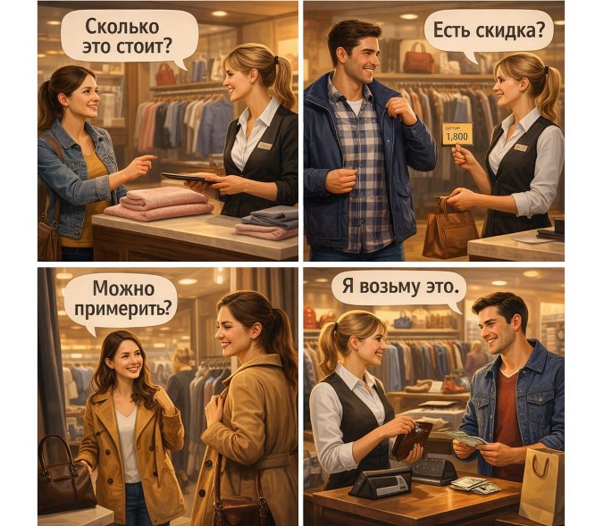 Kamus Bahasa Rusia Sehari-Hari 2.000 Kosakata (Part 4): Belanja, Angka, dan Transaksi