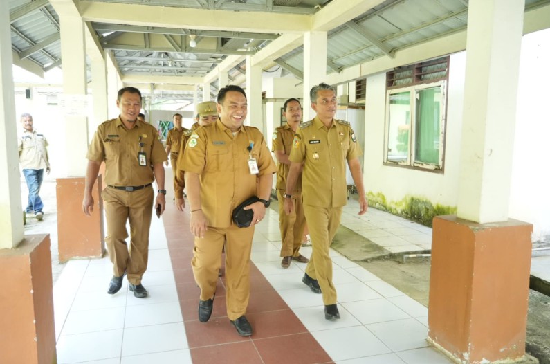 Wabup Jun Mahir Tinjau RSUD Sungai Bahar