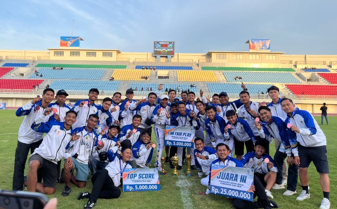 Juara 3, Top Skor, dan Fair Play: Muaro Jambi Bersinar di Gubernur Cup Jambi 2026