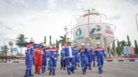 Pertamina Patra Niaga Regional Sumatra Bagian Selatan (Sumbagsel) memastikan ketersediaan dan pemerataan distribusi LPG subsidi 3 kilogram di Kabupaten Merangin tetap berjalan lancar dan sesuai ketentuan. Dok: Net (Antara)
