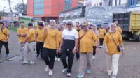 Dalam rangka memperingati satu dekade berdirinya Rumah Sakit (RS) Raudhah Bangko, manajemen bersama seluruh staf menggelar kegiatan jalan sehat mengelilingi Kota Bangko, Minggu (8/2/2026).