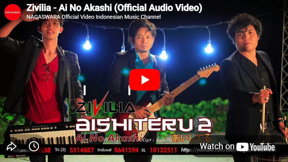 lagu ai no akashi zivilia.