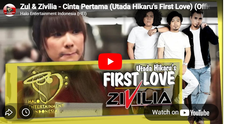 lagu cinta pertama zivilia.