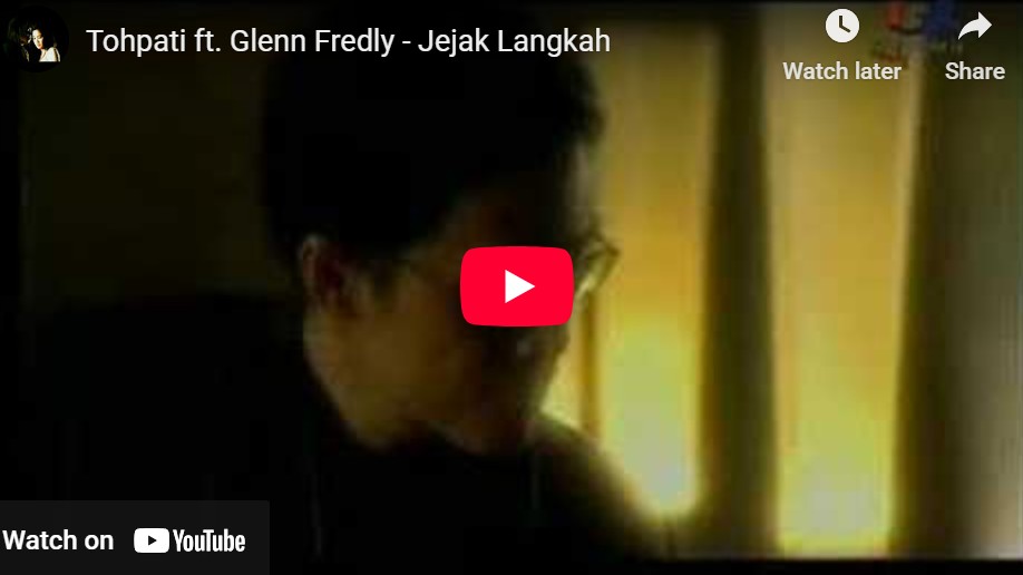 lagu jejak langkah yang kau tinggal glenn fredly.
