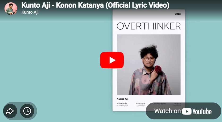 lagu konon katanya kunto aji.