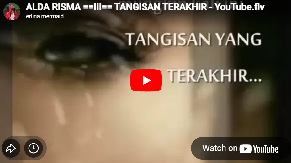 lagu tangisan yang terakhir alda risma.