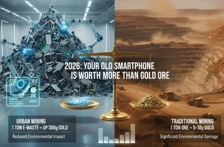 Mengapa Smartphone Bekas Anda Lebih Berharga daripada Tambang Emas Tradisional di Tahun 2026? Mengapa Smartphone Bekas Anda Lebih Berharga daripada Tambang Emas Tradisional di Tahun 2026?