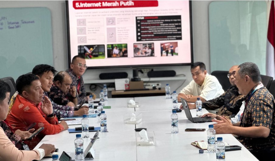 Perkuat Konektivitas Daerah, Diskominfo se-Provinsi Jambi Ikuti Sosialisasi Satelit Nasional Merah Putih