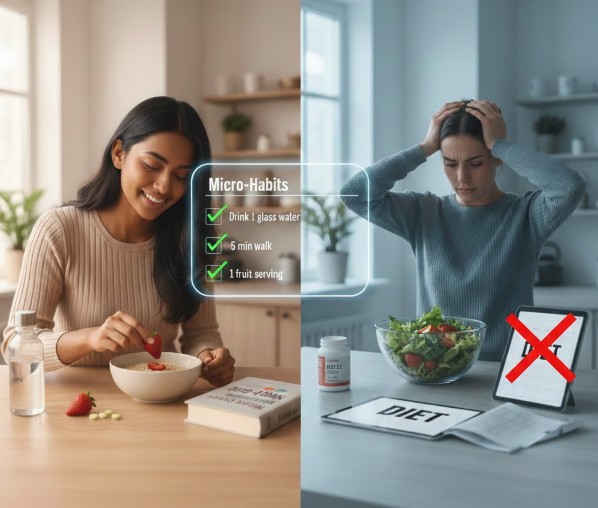 Kesehatan Mental dan Fisik di Tahun 2026: Mengapa "Micro-Habits" Lebih Efektif daripada Diet Ketat?