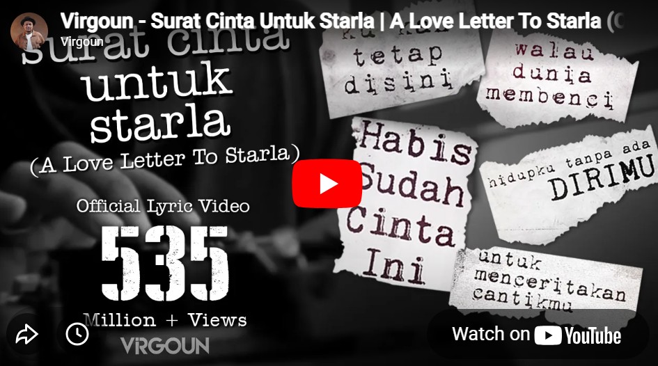 Lagu Surat Cinta Untuk Starla - Last Child.