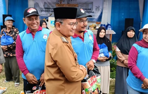 operasi pasar murah digelar pemkot jambi siapkan 4 ribu paket sembako bersubsidi jelang ramadan