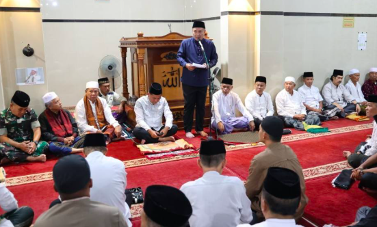 Wako Alfin – Wawako Azhar Hamzah Safari Ramadhan di Masjid Nurul Falah