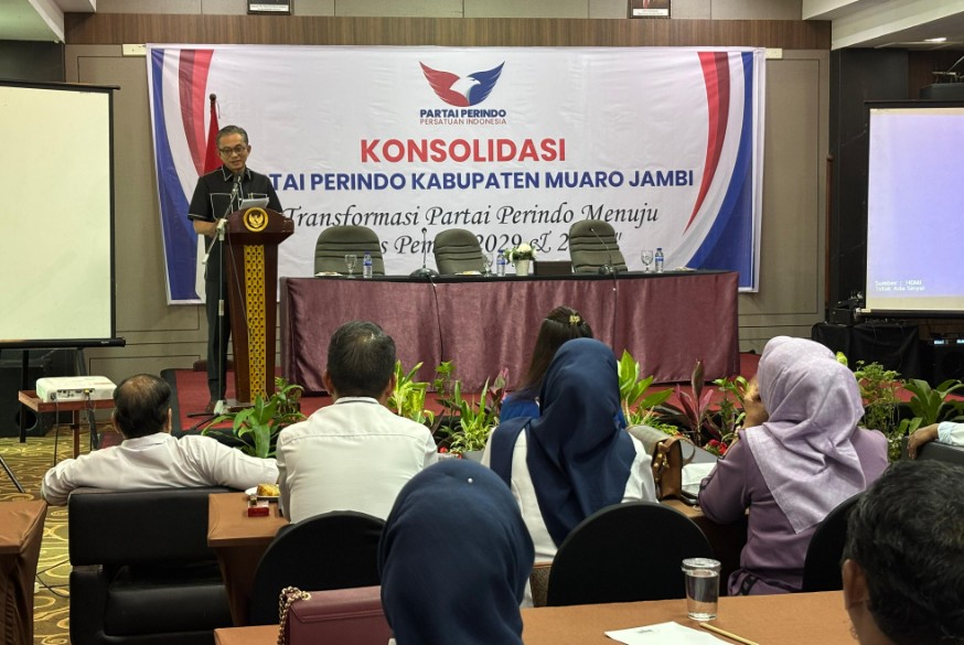 Anggota DPRD Muaro Jambi Ini Hadiri Konsolidasi Partai Perindo