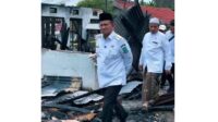 Maulana Turun Langsung ke Lokasi Kebakaran di Solok Sipin, Pastikan 7 KK Korban Dapat Bantuan Darurat