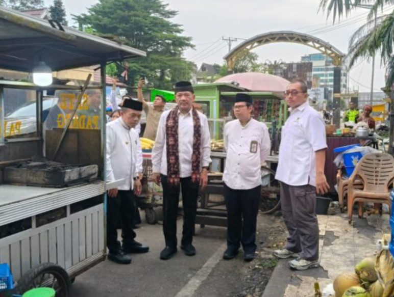 Baznas RI Siap Bantu Penataan UMKM di Ancol Jambi, Al Haris: Demi Kenyamanan dan Kesejahteraan Pedagang