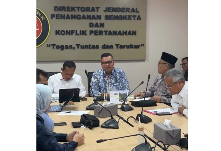 DPRD Kota Jambi Perjuangkan Kepastian Hukum Lahan Warga, Pansus Zona Merah Temui ATR/BPN
