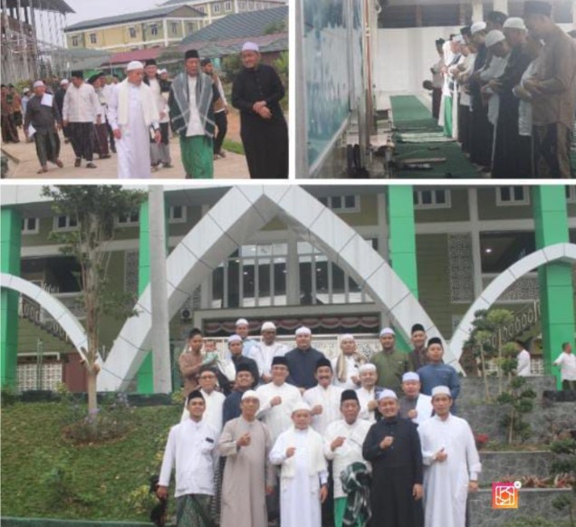 Qiamul Lai Itikaf di Ponpes Darul Arifin: Gubernur - Wakil Gubernur Jambi Sahur dan Shalat Subuh Bersama Warga