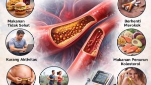 cara ampuh menurunkan kolesterol tanpa obat berlebihan